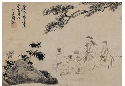 明四家的画家是,属于明四家的画家是谁图2