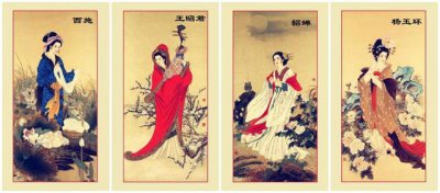 ​历史上四大美女及简介（历史上的四大美女）
