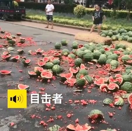 西瓜摔裂了马上吃味道会变甜吗