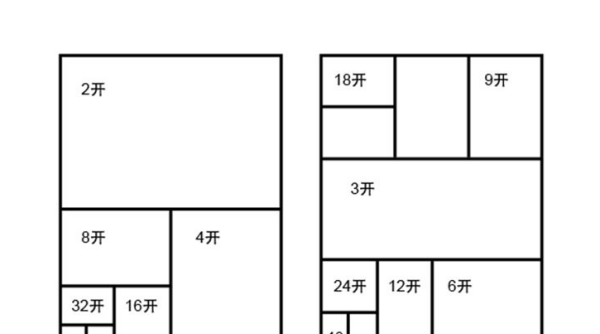 4张4开纸是多大,美术4开纸多大图4