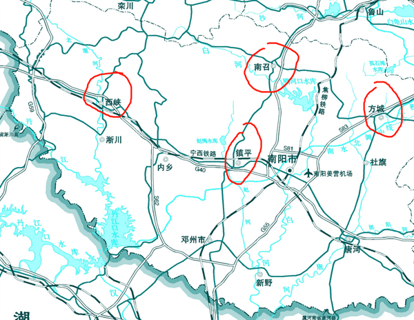 河南南召、方城、西峡、镇平、灵宝5县经济现况分析