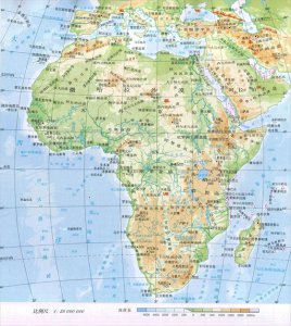 ​全套高清地图之非洲各国，值得收藏！点赞+关注