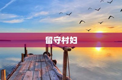​留守村妇