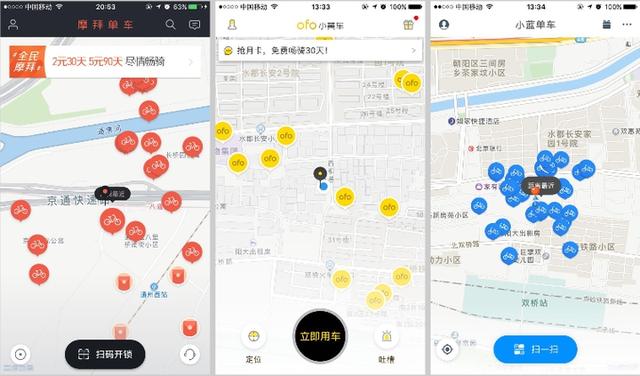 单车之战|摩拜、ofo、小蓝车全方位对比分析（下）-