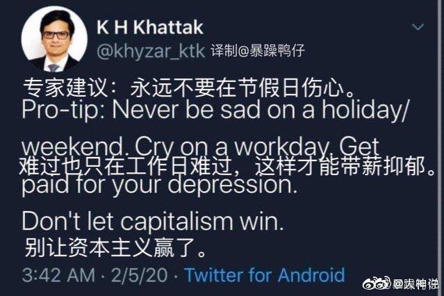 带薪难过是什么意思