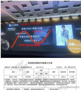 ​《长安二十四计》官宣成毅为一番男主 大男主复仇记5月下旬开机
