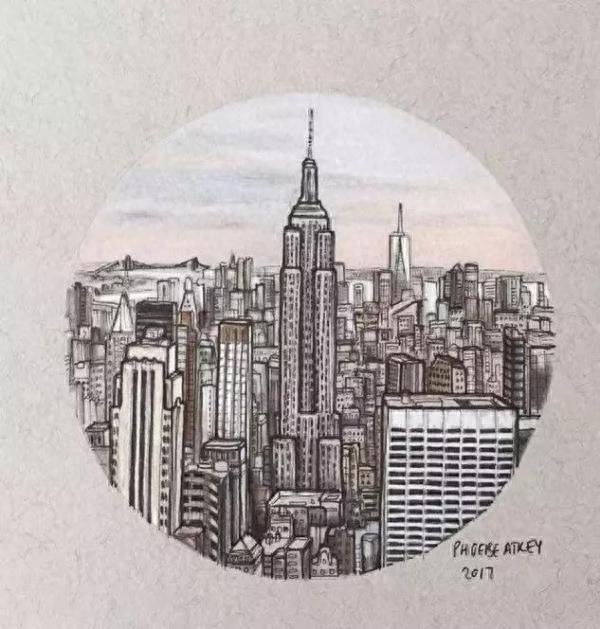 用彩铅画出来的风景，比真实的还要美！逼真又好看！