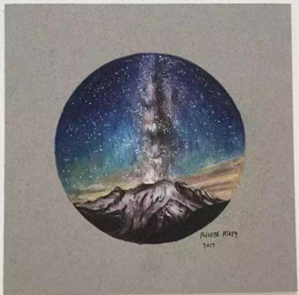 用彩铅画出来的风景，比真实的还要美！逼真又好看！