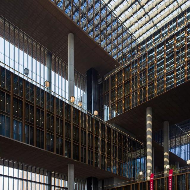 亚投行北京总部大楼设计 亚投行总部大楼暨亚洲金融大厦竣工(12)