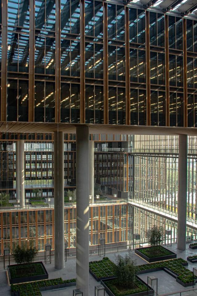 亚投行北京总部大楼设计 亚投行总部大楼暨亚洲金融大厦竣工(15)