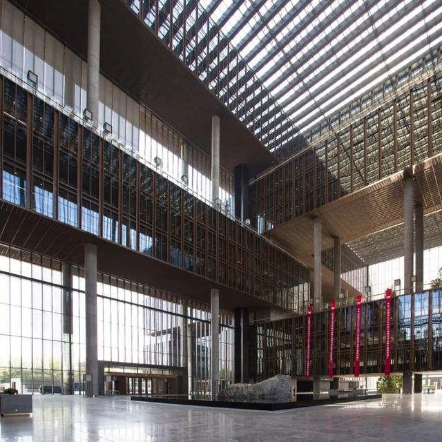 亚投行北京总部大楼设计 亚投行总部大楼暨亚洲金融大厦竣工(10)