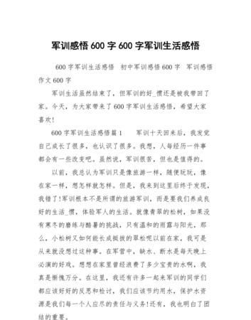 军训的意义及感悟800字:大学军训感言800字