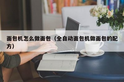 ​面包机怎么做面包（全自动面包机做面包的配方）