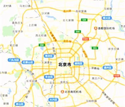 感觉北京六环路一圈真的很长,那么东南西北四个区段分别能到达哪里