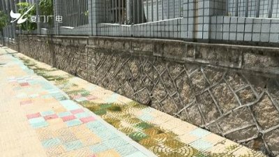 ​呕！厦门这条人行道上污水不断，散发恶臭，什么情况？！