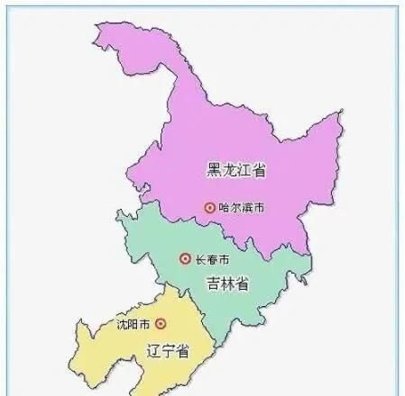 东三省省会，东北三省省会地图？图2