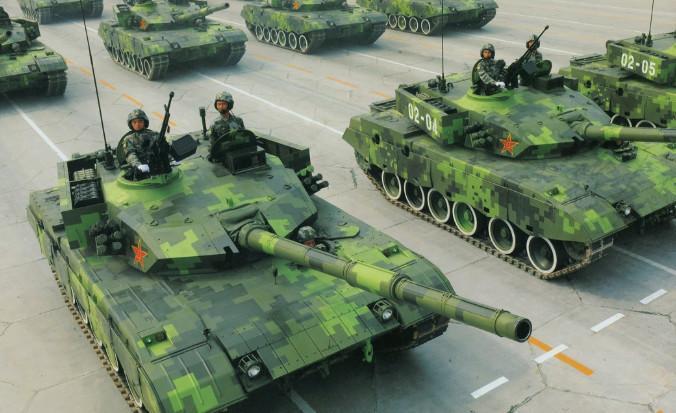 中国96A型坦克亮相西藏边界! 实弹训练场面震撼!