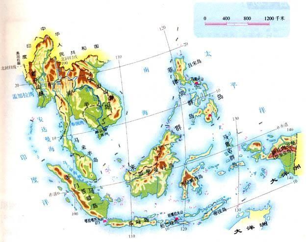 东南亚地震,东南亚位于哪两个火山地震带之间?图4