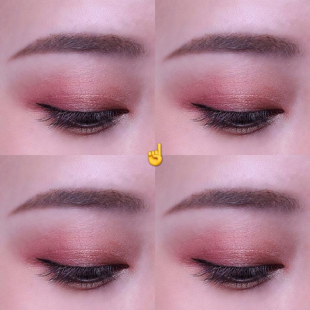 爱丽小屋四色眼影教程 爱丽小屋四色眼影色号试色