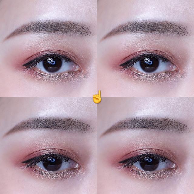 爱丽小屋四色眼影教程 爱丽小屋四色眼影色号试色