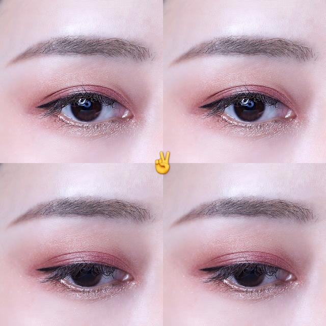 爱丽小屋四色眼影教程 爱丽小屋四色眼影色号试色