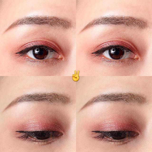 爱丽小屋四色眼影教程 爱丽小屋四色眼影色号试色