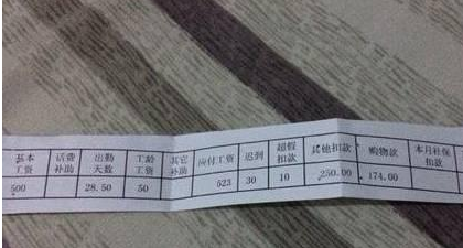 员工工资表格式,工资条应该怎么写图4