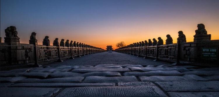 卢沟桥建在什么河上
