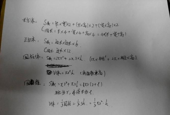 长方体的表面积公式是什么用字母代替