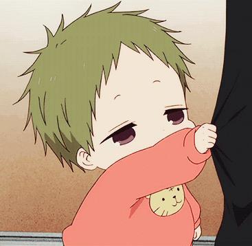 让孩子们治愈你！动画《学园奶爸》表情包合集第二弹