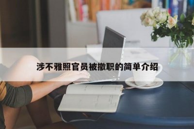 ​涉不雅照官员被撤职的简单介绍