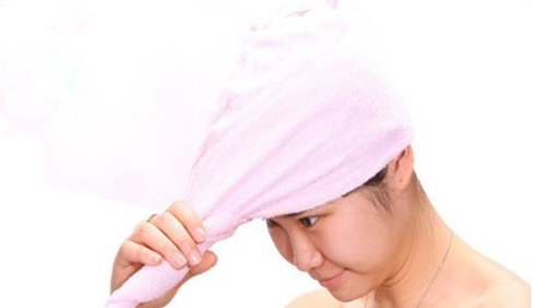 直接套头的干发帽怎么使用,干发帽怎么戴图4