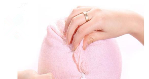 直接套头的干发帽怎么使用,干发帽怎么戴图6