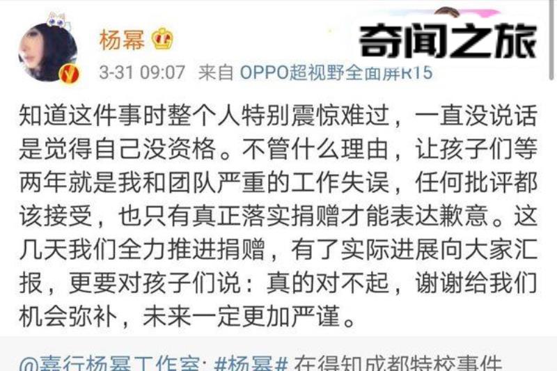 杨幂诈捐是什么原因(杨幂诈捐门详细过程)(7)_