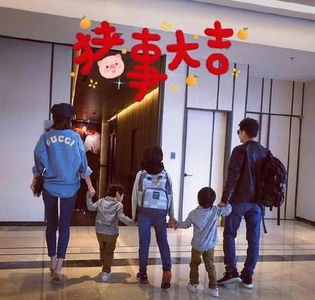 林志颖儿子Kimi终于露脸,9岁身高140cm,变长腿少年