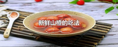 ​新鲜山楂的吃法