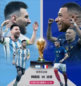 ​世界杯冠军争夺战：阿根廷VS法国