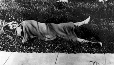 ​黑色大丽花惨案，身体被肢解器官被摘除(凶手不明)