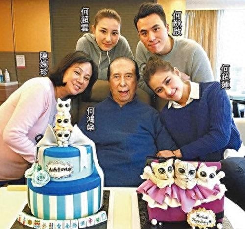 一张图理清赌王何鸿燊复杂的家族关系