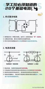 ​学工控必须知道的20个基础电路图！建议收藏备用！以备不时之需！