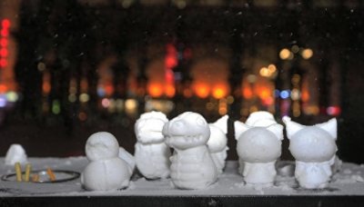 ​哈尔滨解锁“公主风” 索菲亚教堂变身冬夜童话王国