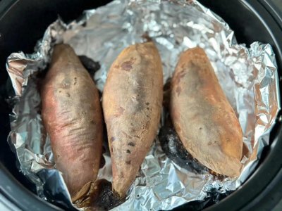 ​用空气炸锅烤红薯的小诀窍，一次成功，又软又糯，又香又甜。