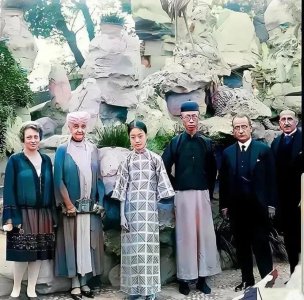 ​末代皇后婉容的最清晰的照片