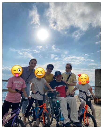 黎姿罕见晒全家福，45岁弟弟坐轮椅，好友蔡少芬惊喜评论