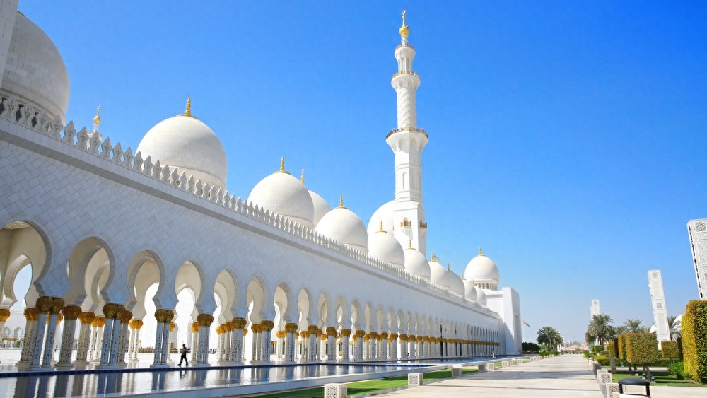 传递石材之美：阿布扎比大清真寺