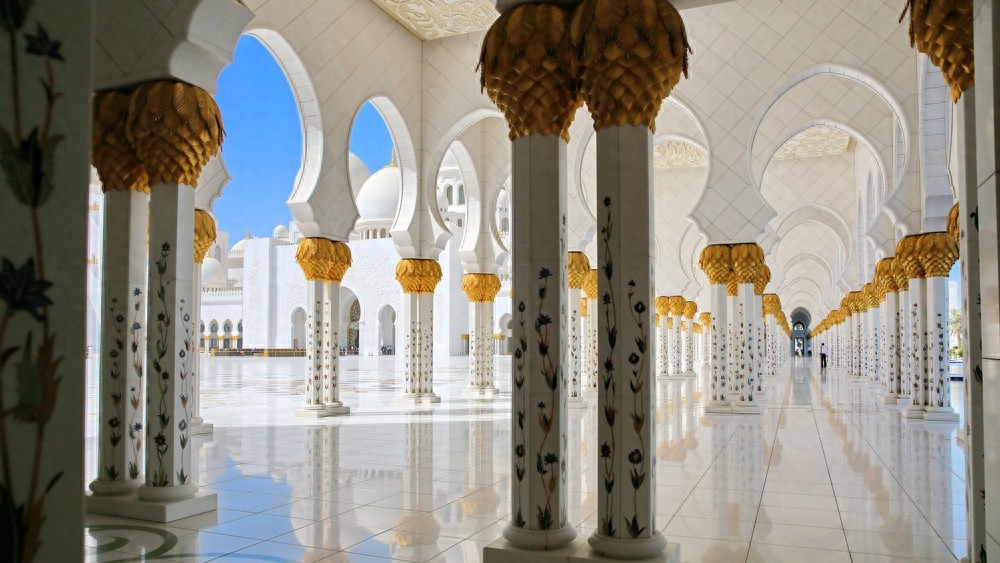 传递石材之美：阿布扎比大清真寺