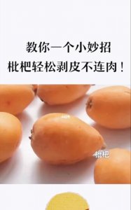 ​枇杷剥皮怎么放的久,枇杷剥皮后怎么保存