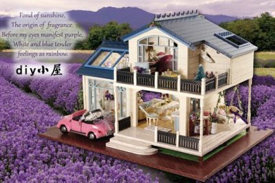 ​手工DIY：创意diy小屋制作过程图解