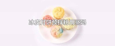 ​冰皮粉做的月饼要蒸吗怎么做 冰皮粉做冰皮月饼需要蒸吗