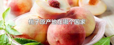 ​桃子原产地在哪个国家